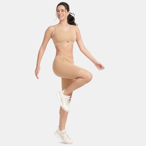 Envie Pack of 2 Hugged Fit Thigh Length Cycling Shorts - NVS5019 (J.Skin)