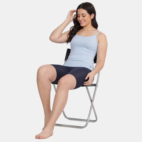 Envie Hugged Fit Thigh Length Cycling Shorts - NVS5019 (Navy)
