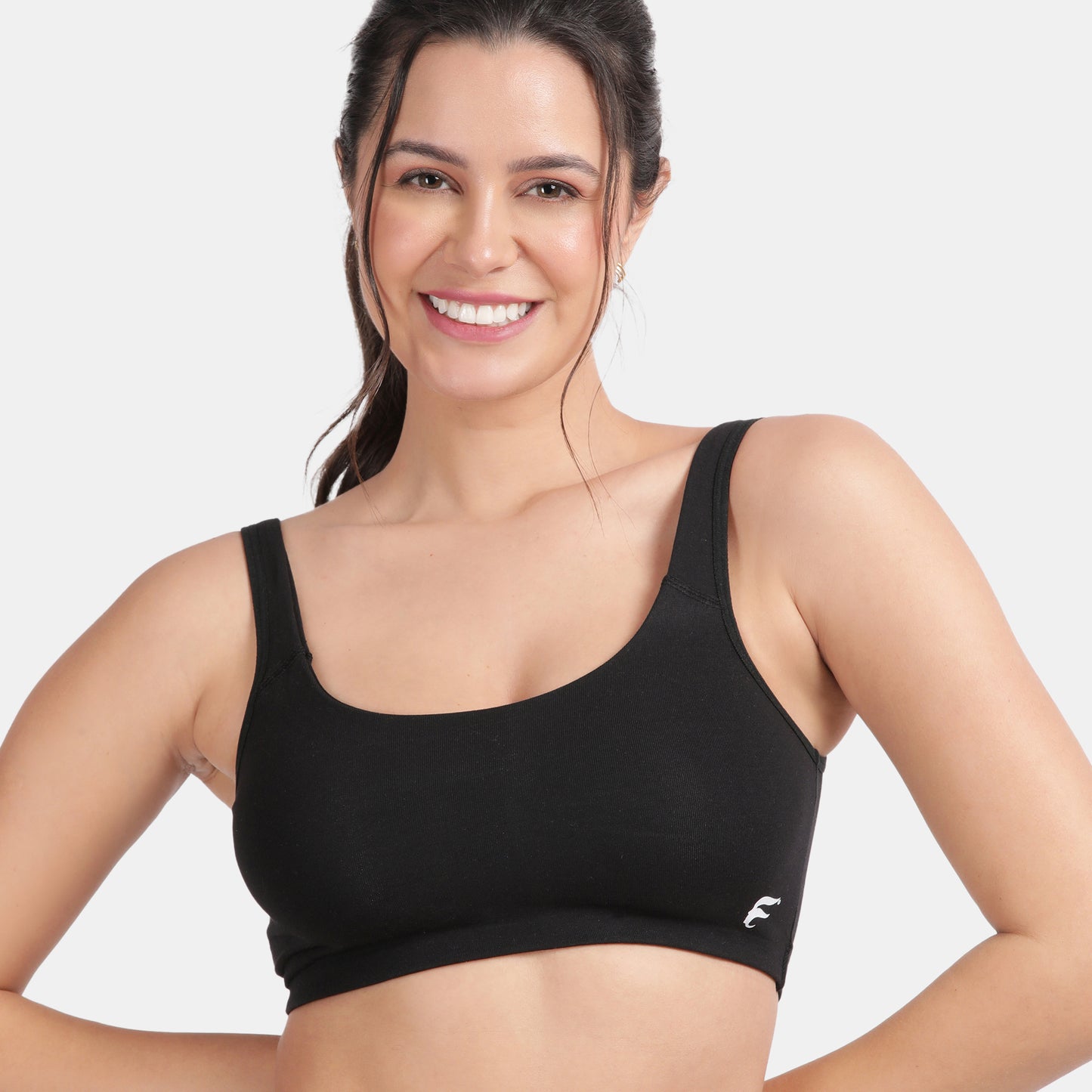 Envie Non-Padded Non-Wired Full Coverage Sports Bra - NVB1054