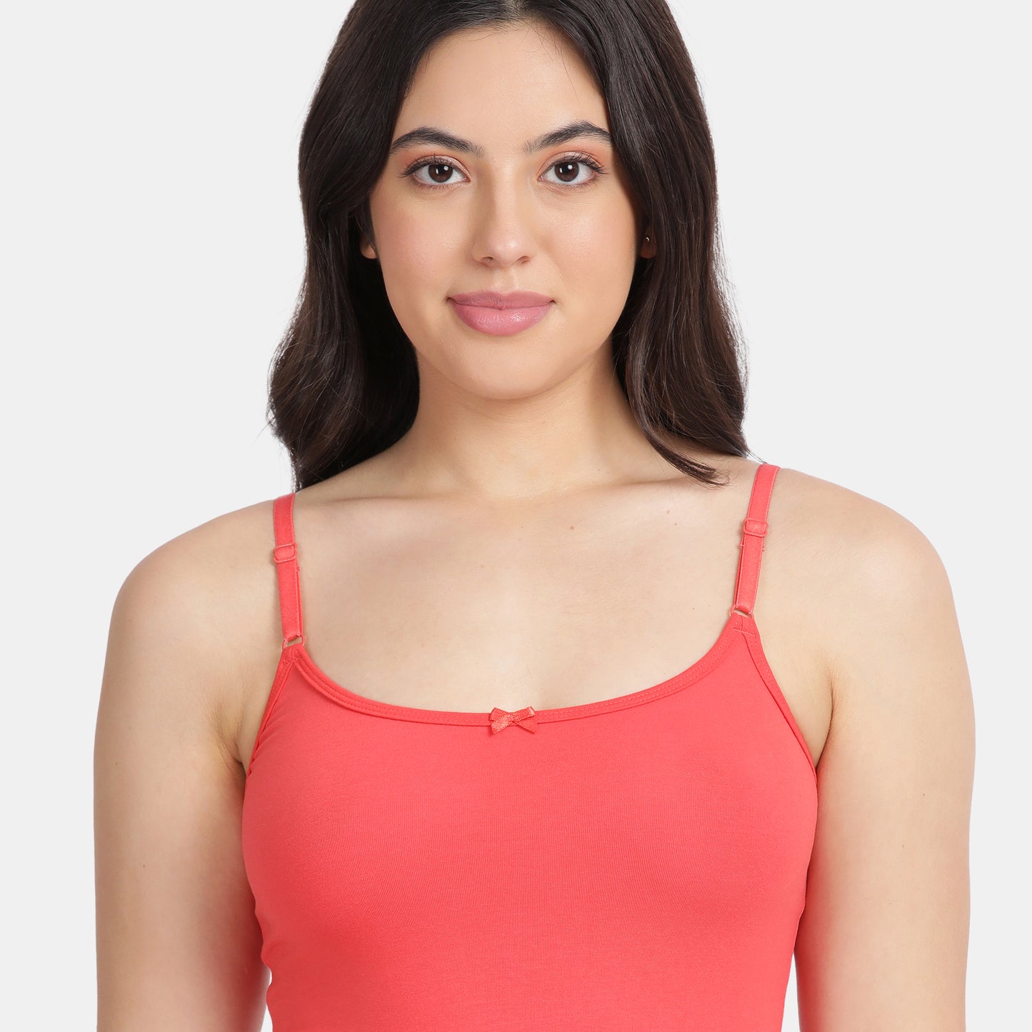 Envie Regular Fit Round Neck Short Length Basic Camisole - NVC3001