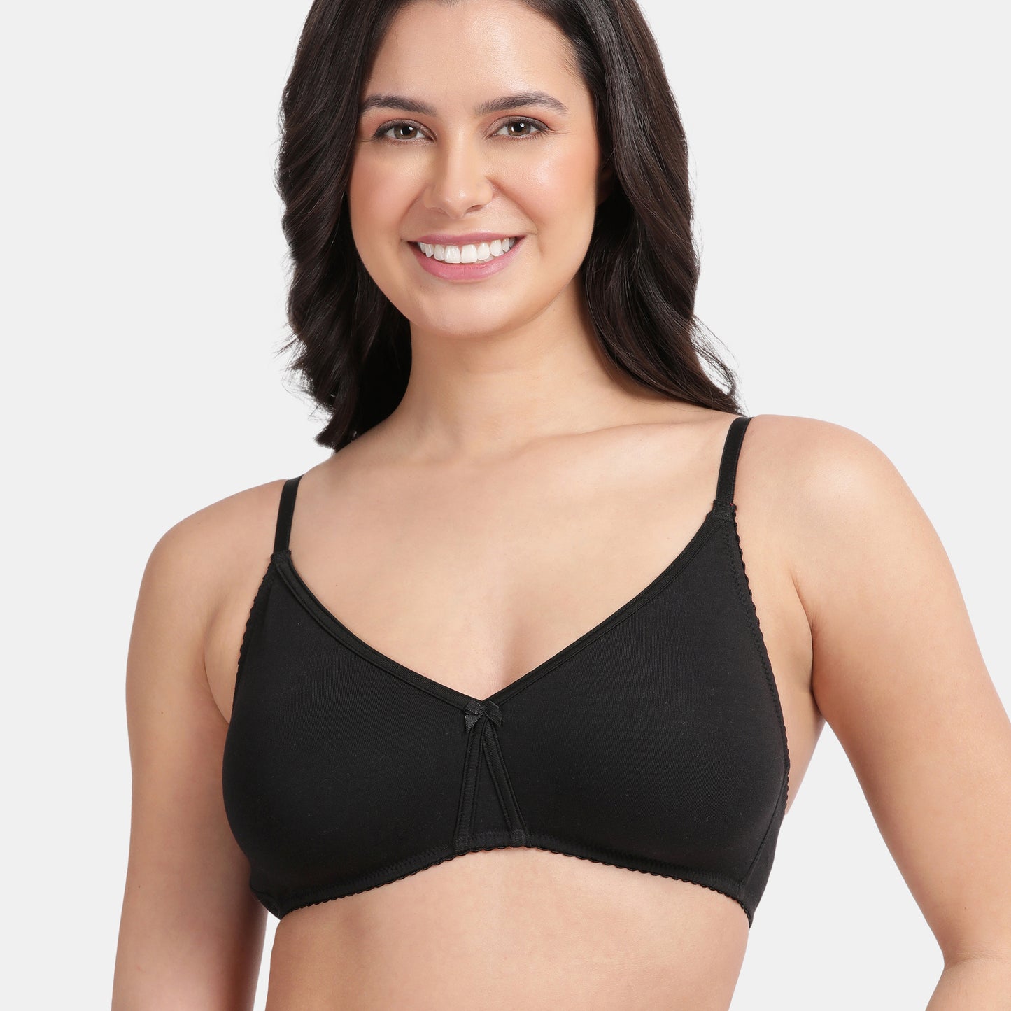 Envie Non-Padded Non-Wired 3/4th Coverage T-Shirt Bra - NVB1058