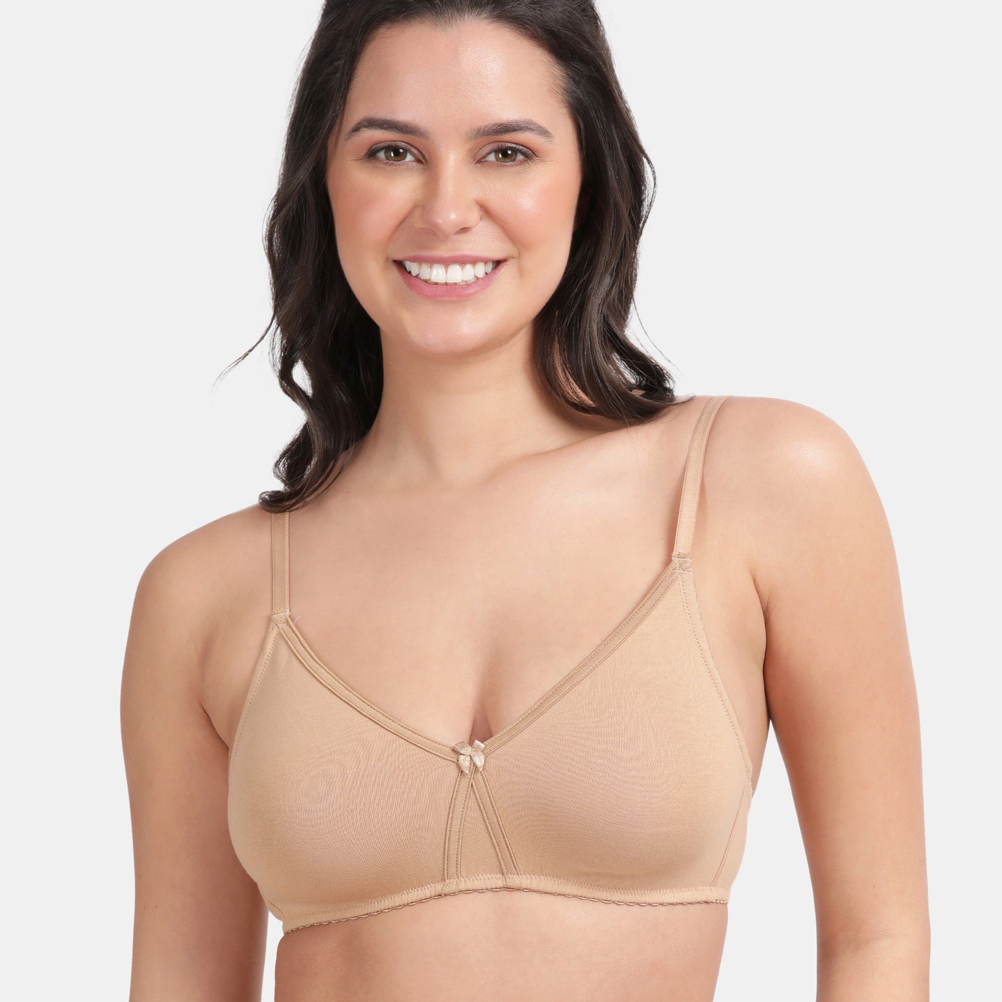 Envie Non-Padded Non-Wired 3/4th Coverage T-Shirt Bra - NVB1058