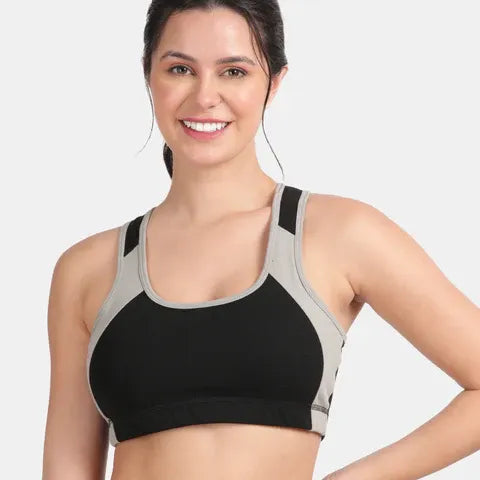 Envie full coverage padded sports bra NVB1051 for gym yoga and everyday comfort