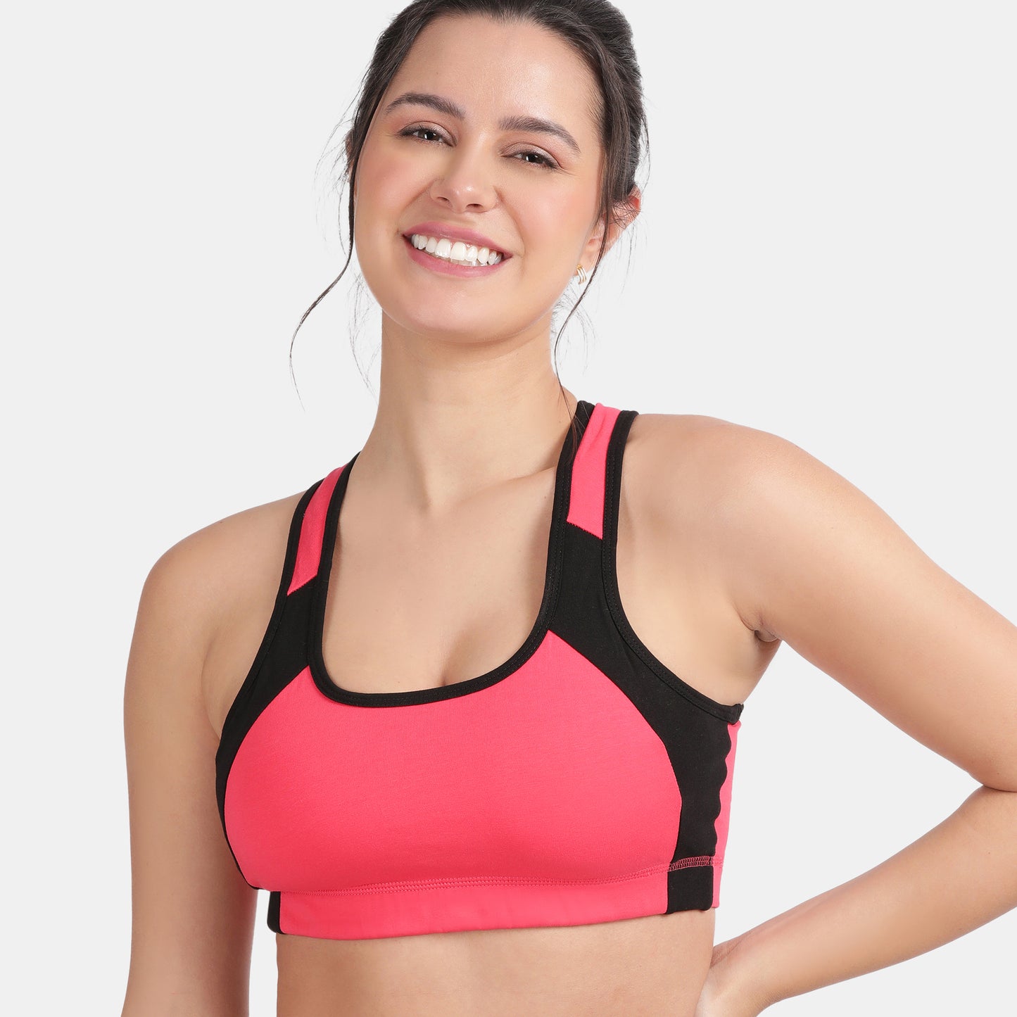 Envie Padded Non-Wired Full Coverage Sports Bra - NVB1051