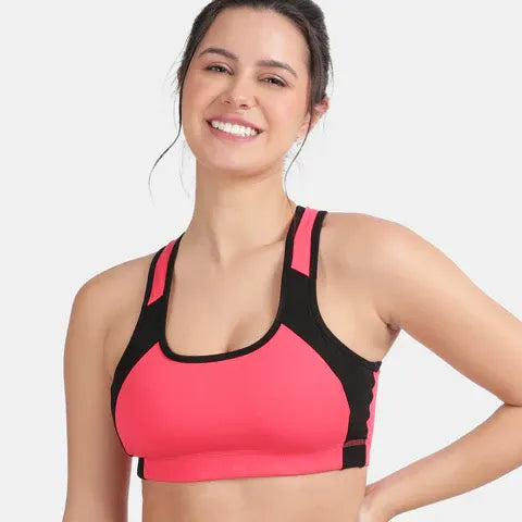Envie full coverage padded sports bra NVB1051 for workout yoga and everyday comfort