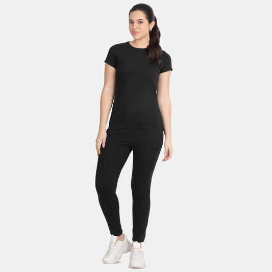 Envie Regular Fit Short Sleeve T-Shirt - NVTS1001 (Black)
