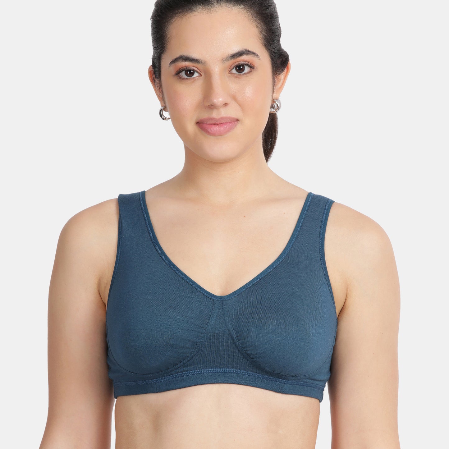 Envie Value+ Non-Padded Non-Wired Full Coverage Sleeping Bra - NVB1022