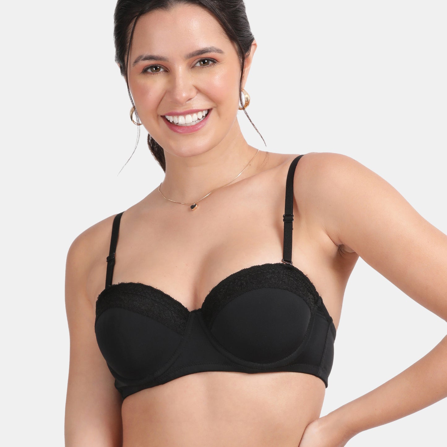 Envie Padded Wired Medium Coverage Push-Up Bra - NVB1119