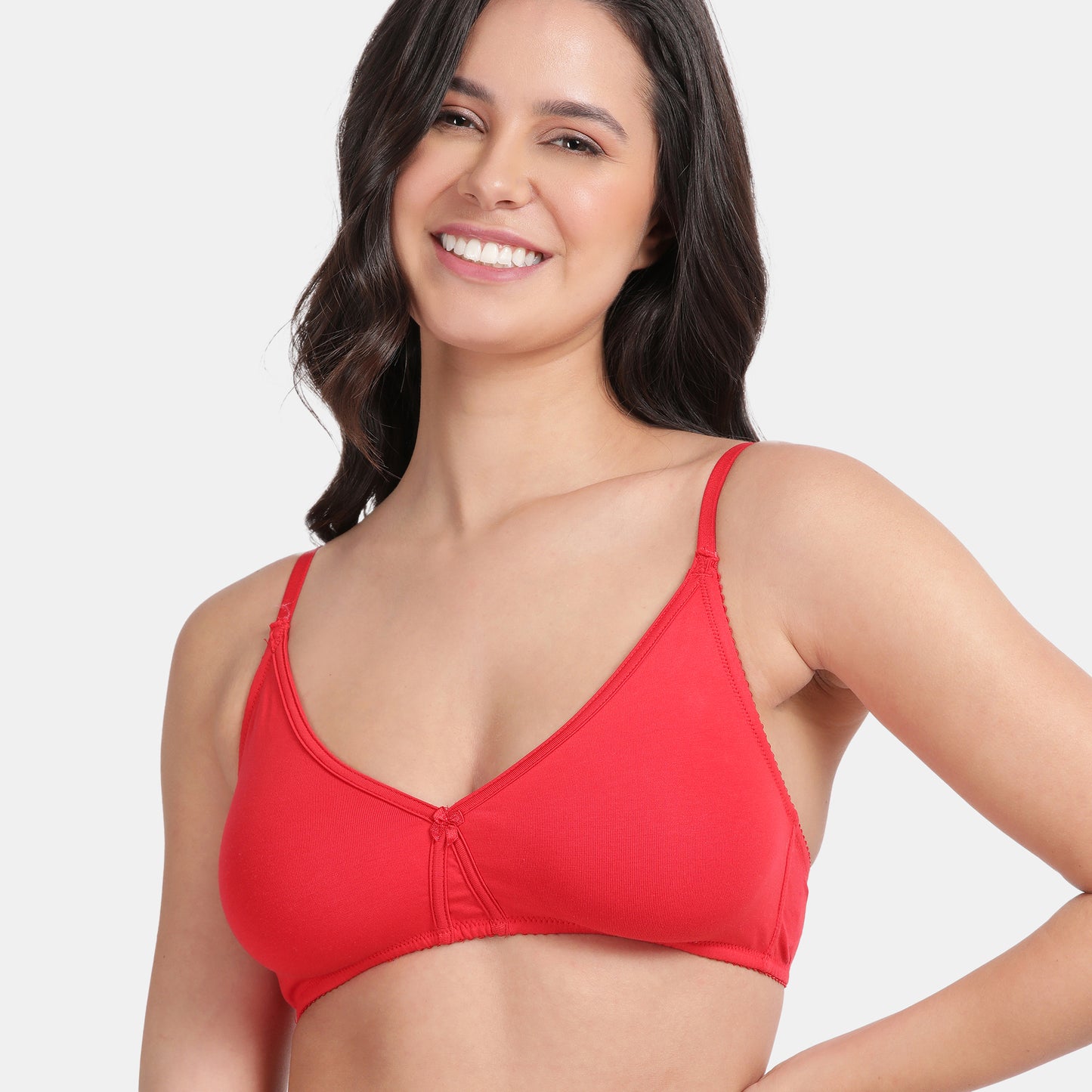 Envie Non-Padded Non-Wired 3/4th Coverage T-Shirt Bra - NVB1058