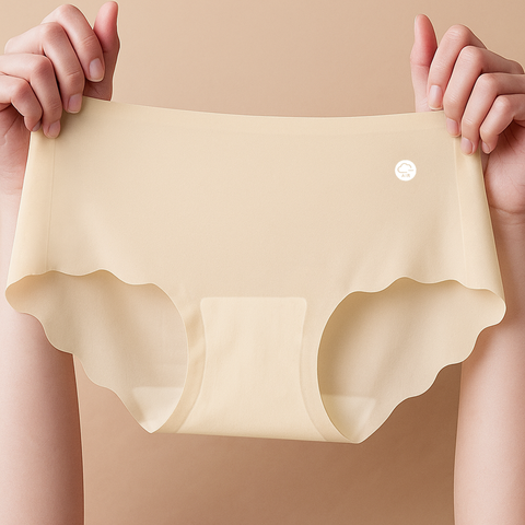 Envie Value+ Flow Mid Rise 3/4th Coverage Seamless Hipster Panty - FLOW PO3