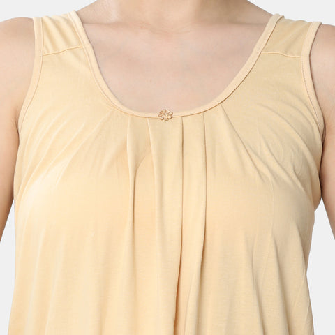 Envie Relaxed Fit Scoop Neck Nighty Slip - NVC3029 (Nude)