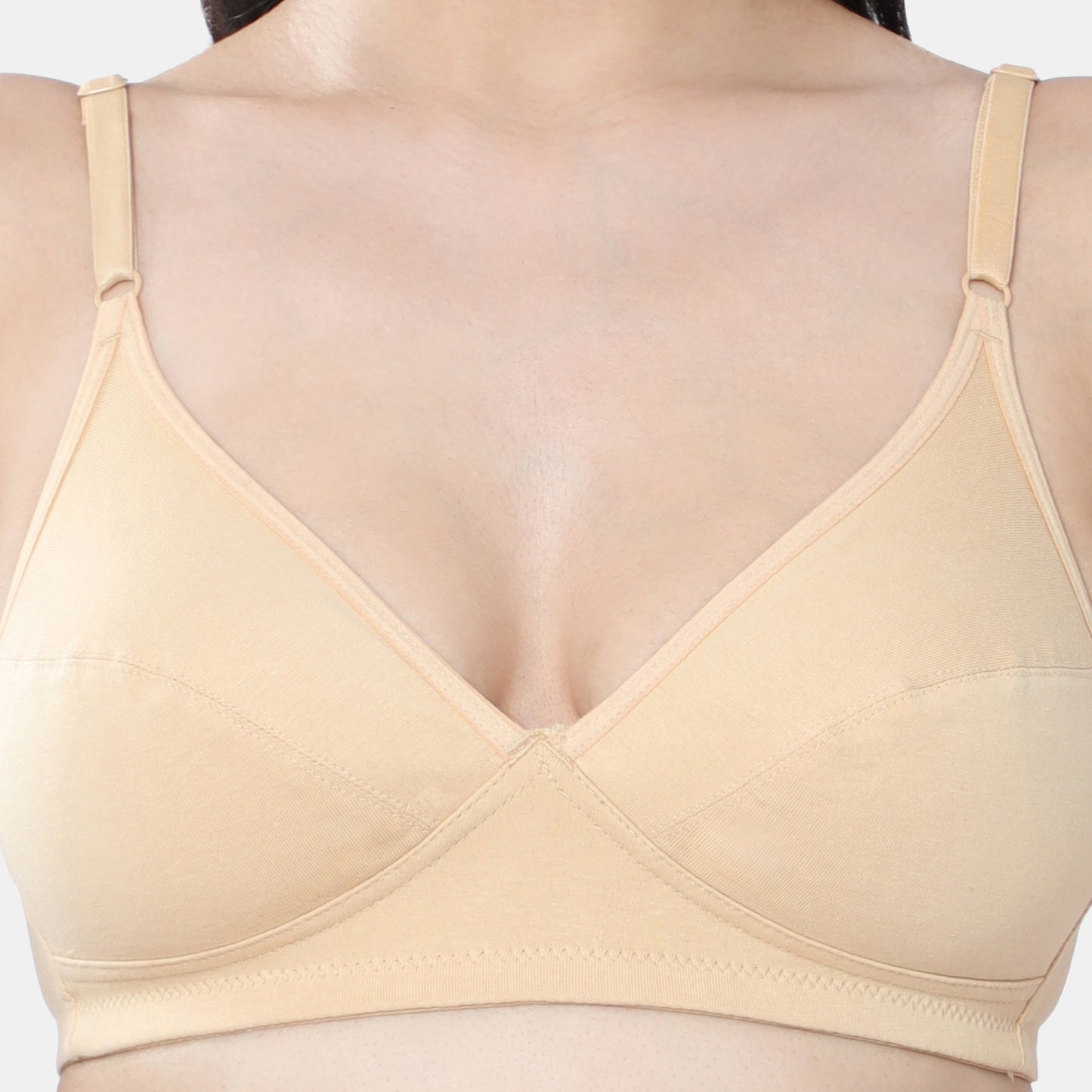 Envie Value+ Non-Padded Non-Wired 3/4th Coverage Minimiser Bra - NVB1083