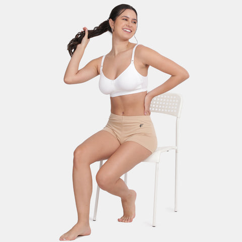 Envie Non-Padded Non-Wired 3/4th Coverage Maternity Bra - NVB1116 (White)
