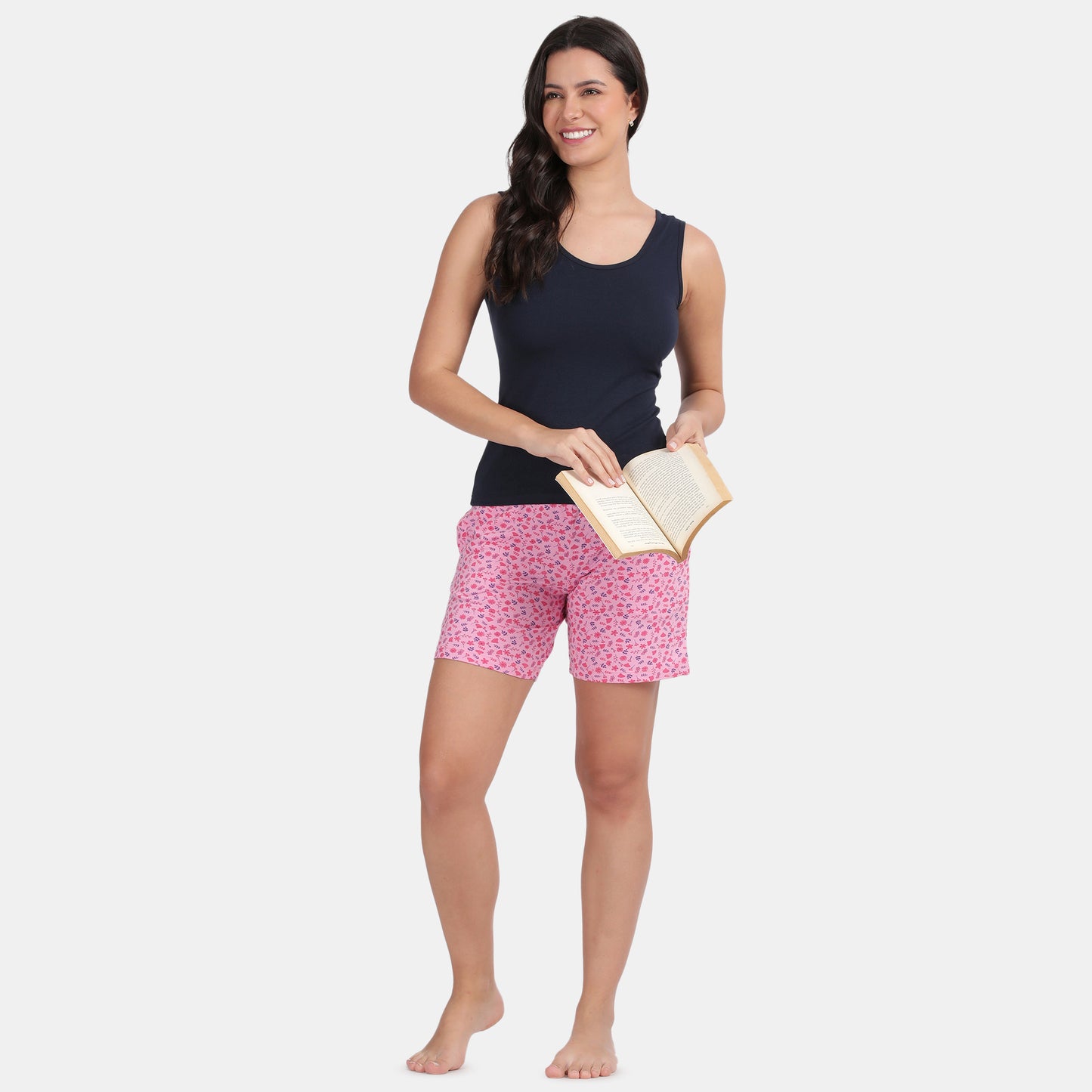 Envie Regular Fit Knitted Shorts - Assorted - NVS5001