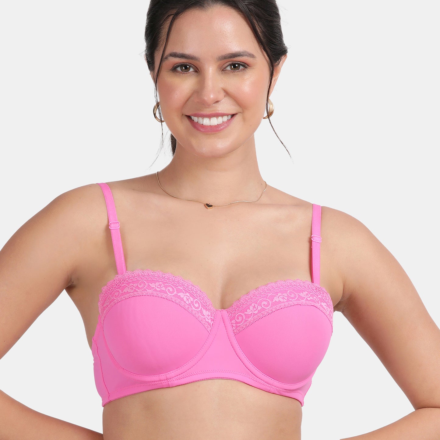 Envie Padded Wired Medium Coverage Push-Up Bra - NVB1119