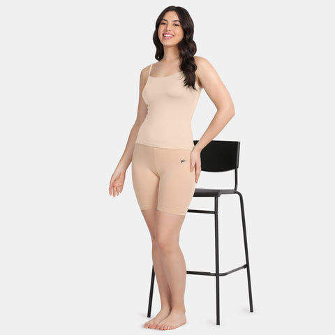 Envie Regular Fit Scoop Neck Short Length Camisole - NVC3031 (Nude)