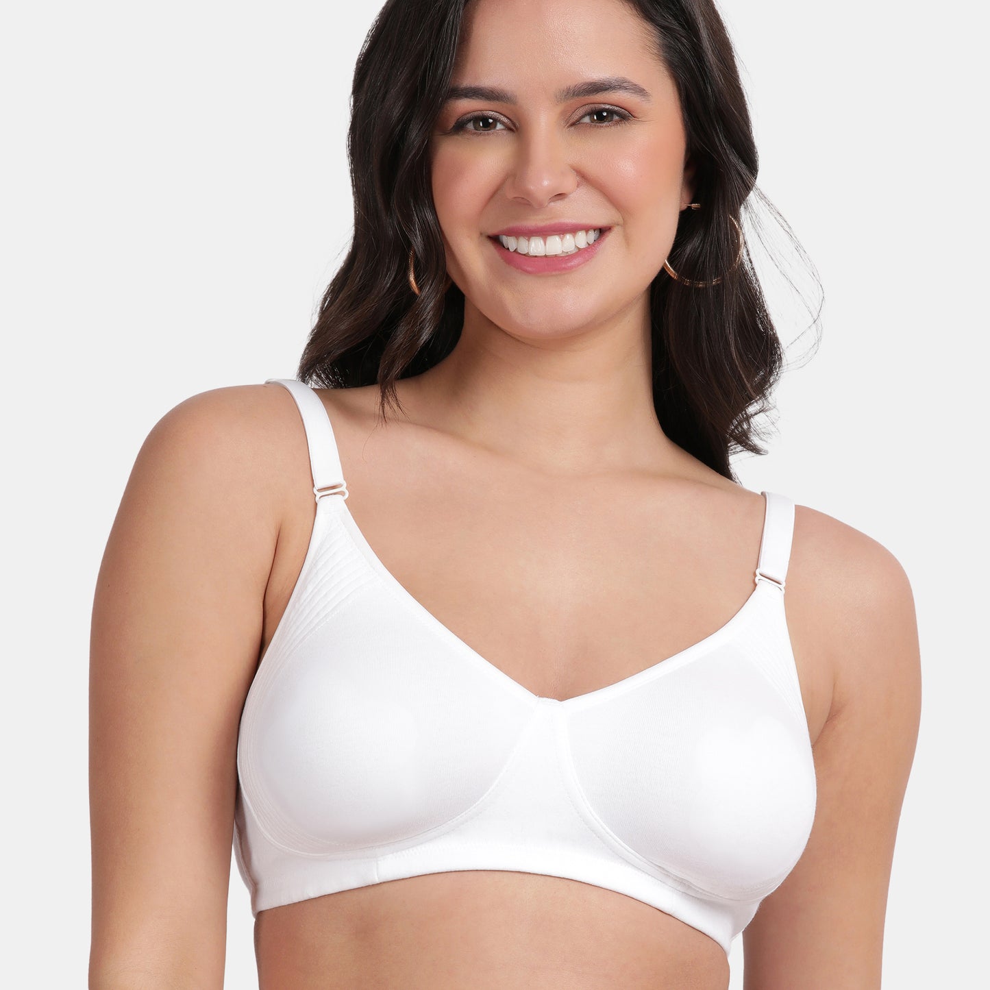 Envie Value+ Non-Padded Non-Wired 3/4th Coverage Minimiser Bra - NVB1024