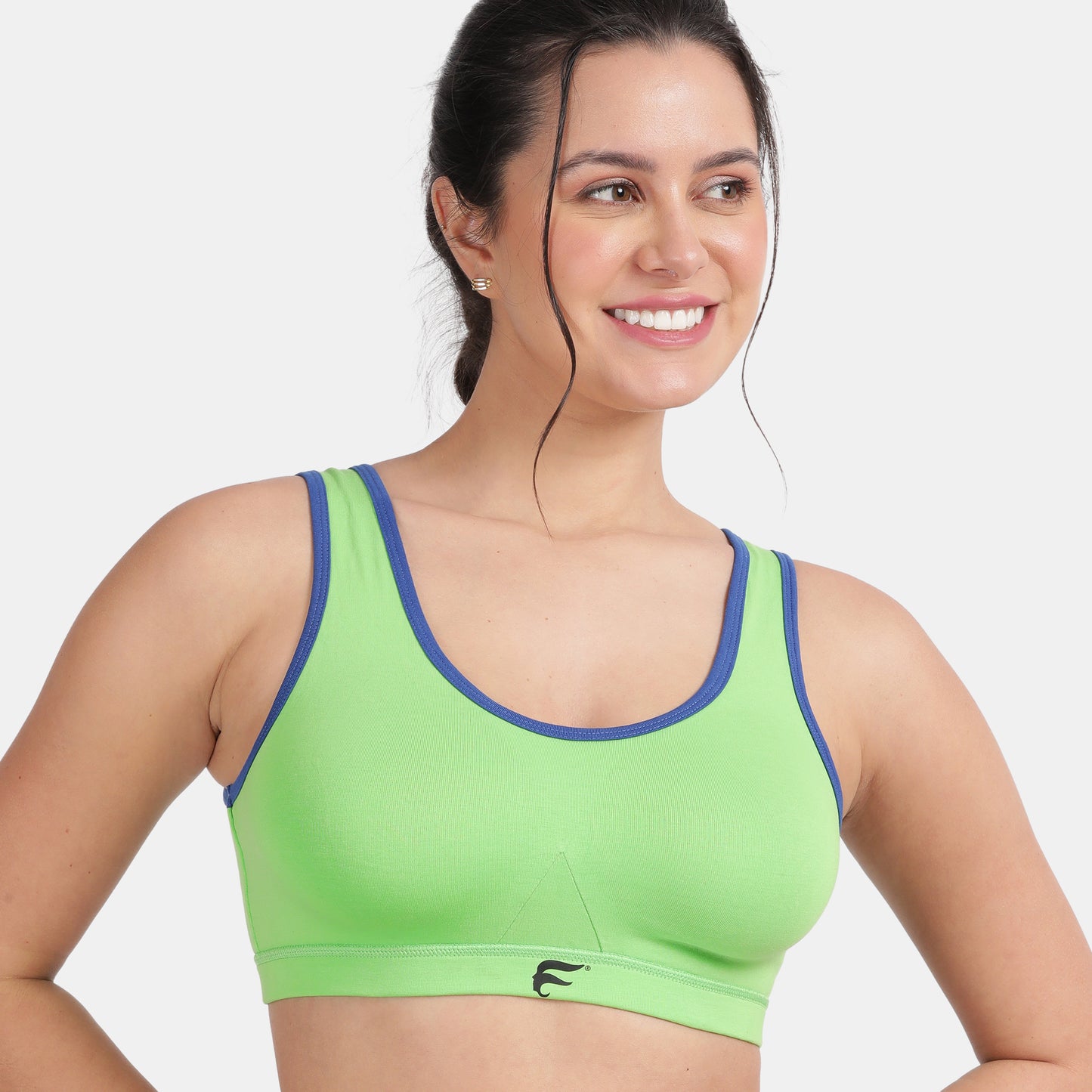 Envie Non-Padded Non-Wired Full Coverage Sports Bra - NVB1055