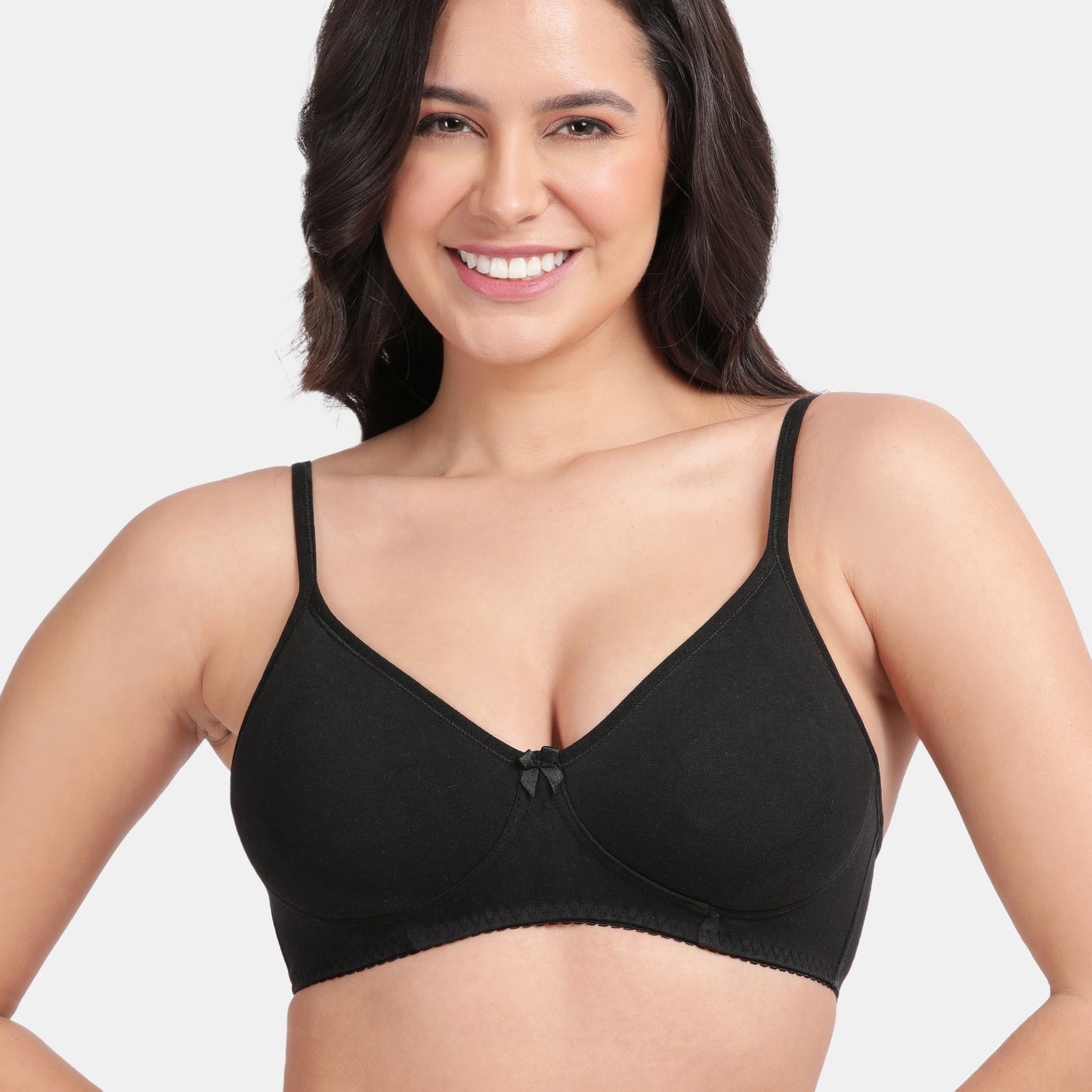 Envie Non-Padded Non-Wired 3/4th Coverage T-Shirt Bra - NVB1057