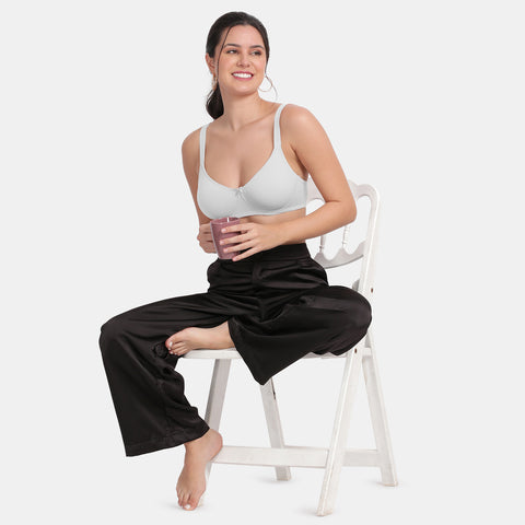 Envie Non-Padded Wired 3/4th Coverage T-Shirt Bra - NVB1132 (White)