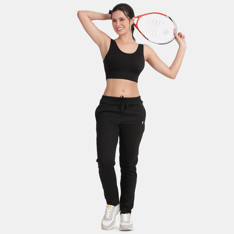Envie Padded Non-Wired Full Coverage Sports Bra With Removable Padding - NVB1127 (Black)