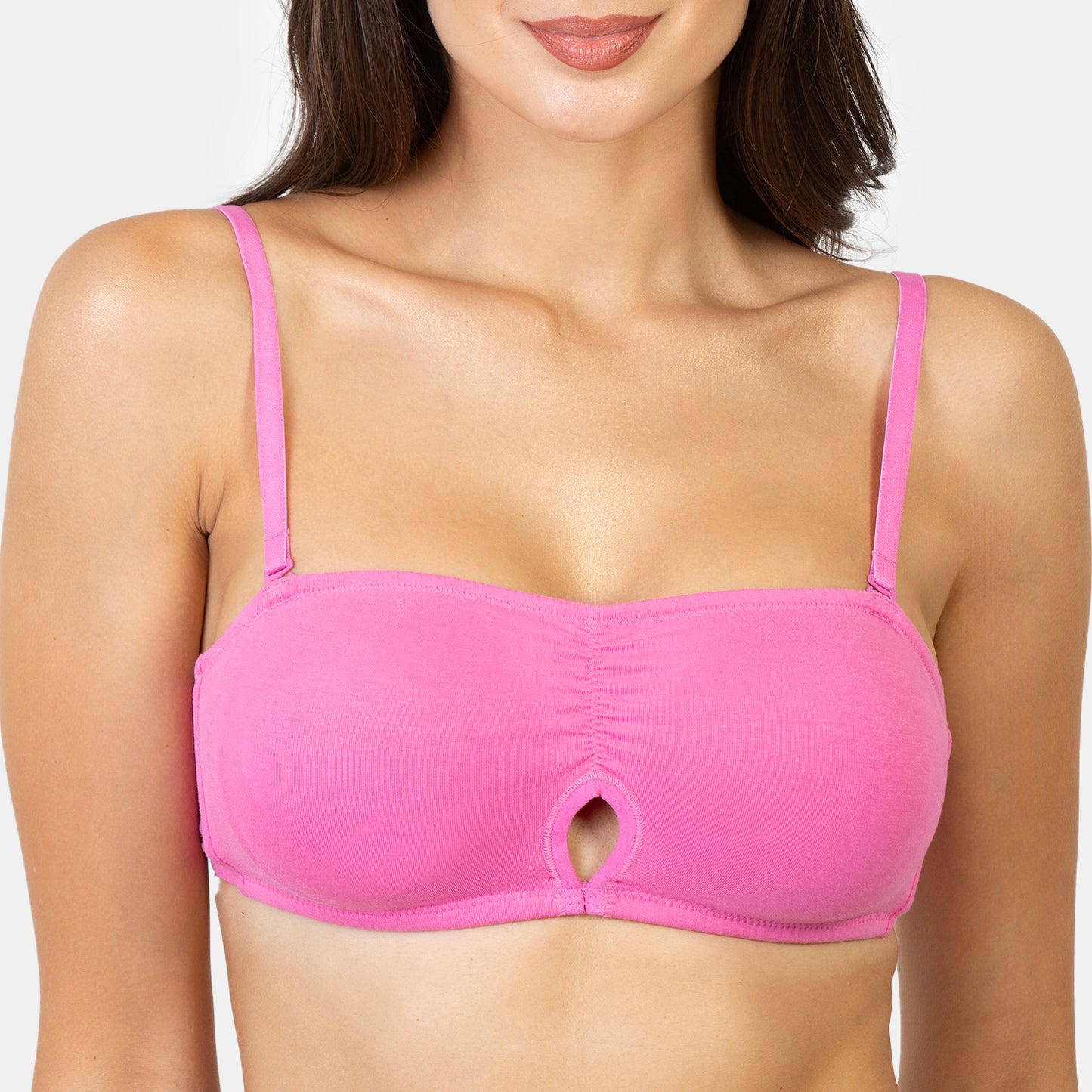 Envie Value+ Non-Padded Non-Wired Medium Coverage Bandeau Bra - NVB1027