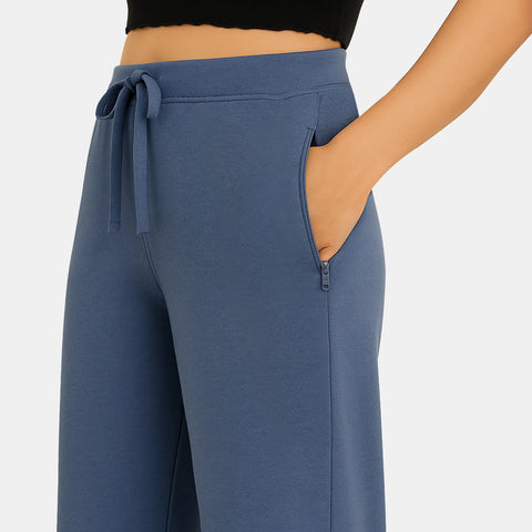Envie Relaxed Fit Wide Leg Baggy Pant – NVTP8016 (Dark Denim)