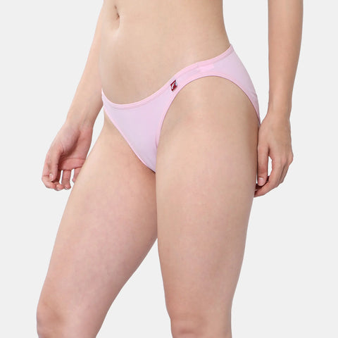 Envie Low Rise Half Coverage Bikini (Pack of 2) - NVP2055 (Black Pink)