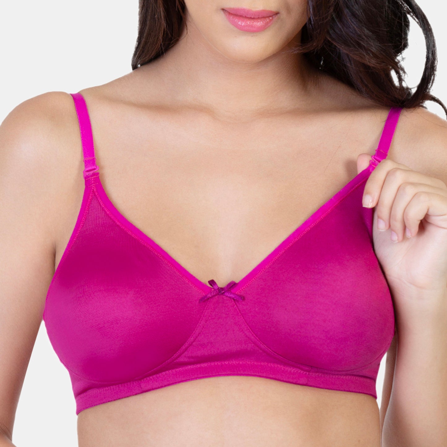 Envie Non-Padded Non-Wired 3/4th Coverage T-Shirt Bra-EVEBA002