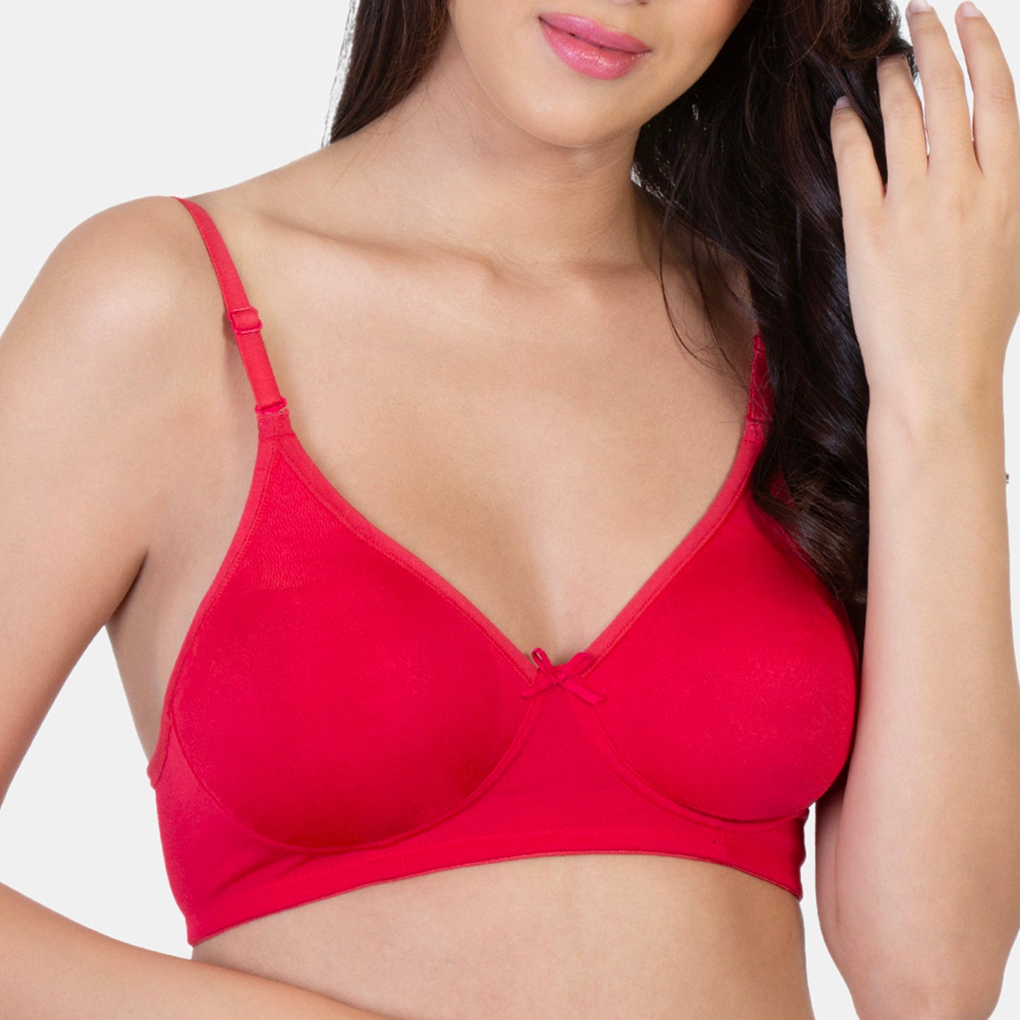 Envie Non-Padded Non-Wired 3/4th Coverage T-Shirt Bra-EVEBA002