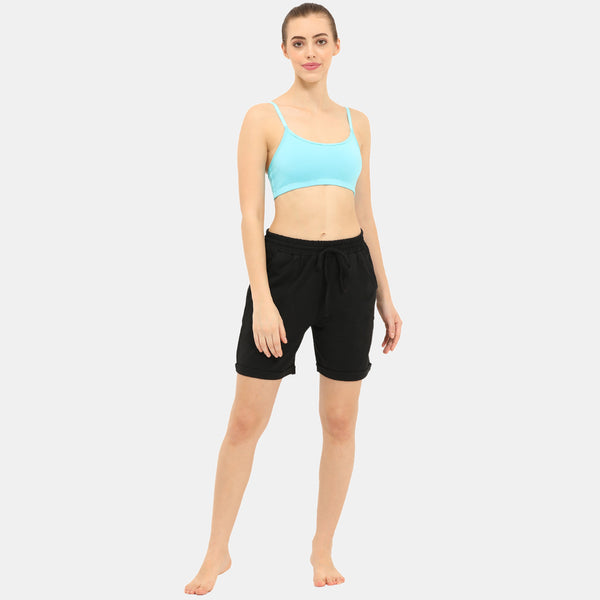 Envie Pack of 2 Girls Non-Padded Non-Wired Full Coverage Beginners Bra - EVEGBA005 (Blue Curacao)
