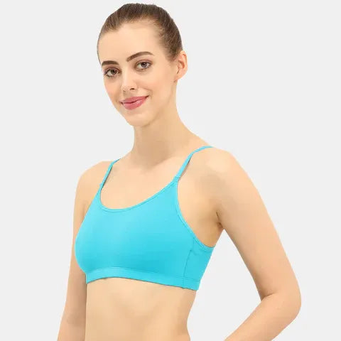 Blue attol beginners bra Envie girls non padded non wired full coverage comfortable training bra for daily wear