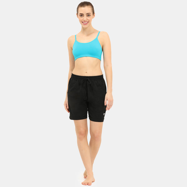Envie Pack of 2 Girls Non-Padded Non-Wired Full Coverage Beginners Bra - EVEGBA005 (Blue Attol)