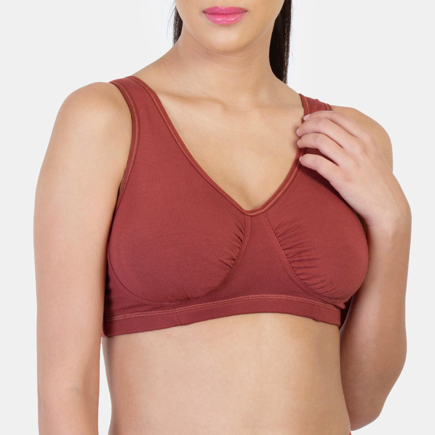 Envie Non-Padded Non-Wired Full Coverage Sleeping Bra - NVB1022