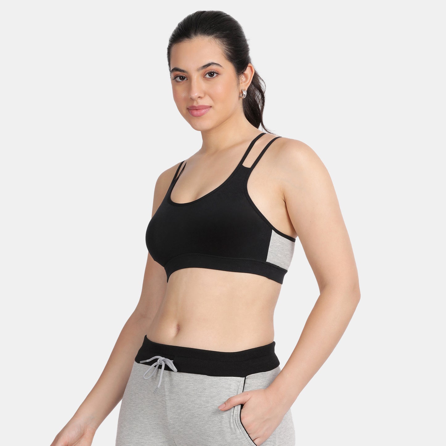 Envie Padded Non-Wired Full Coverage Sports Bra - NVB1068