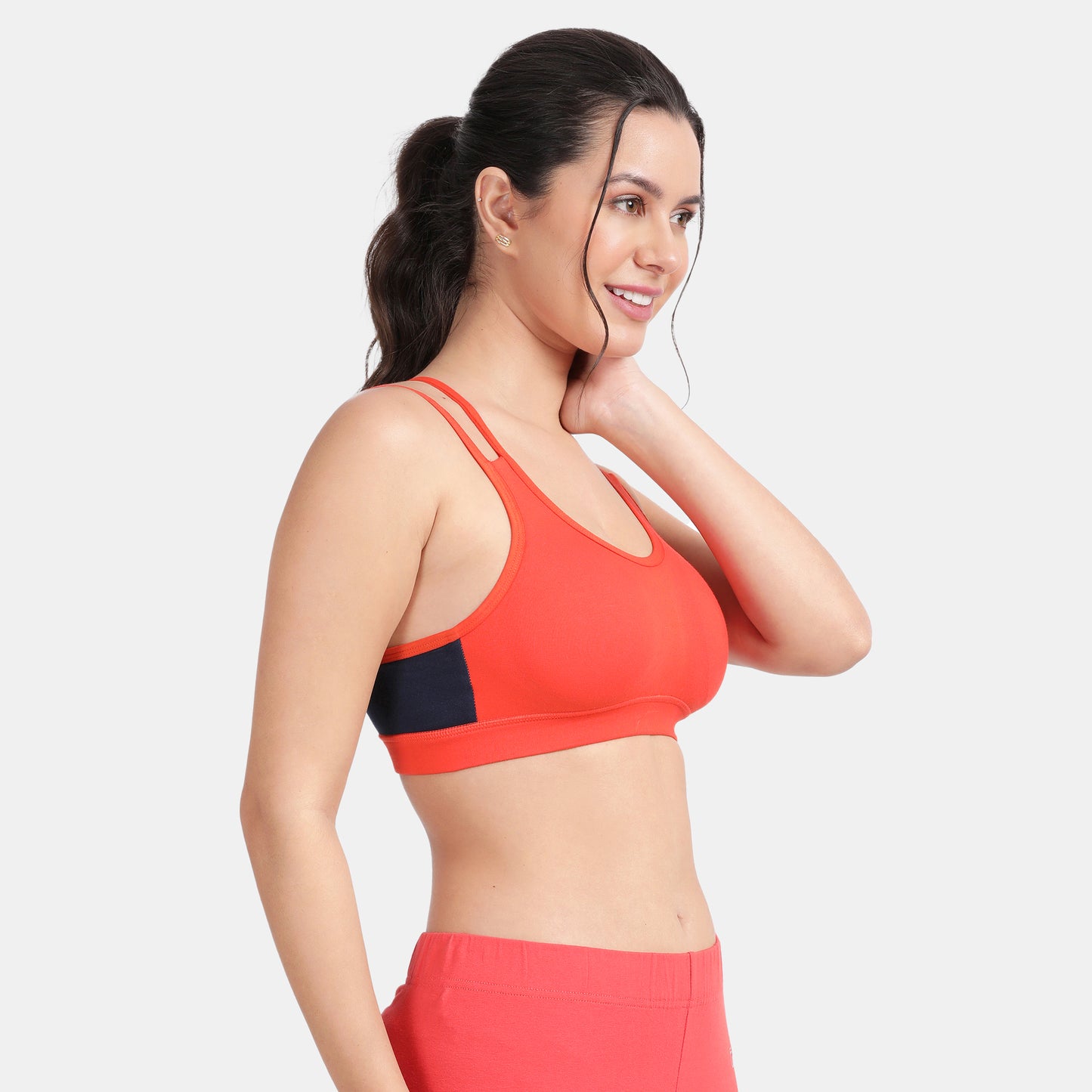 Envie Padded Non-Wired Full Coverage Sports Bra - NVB1068