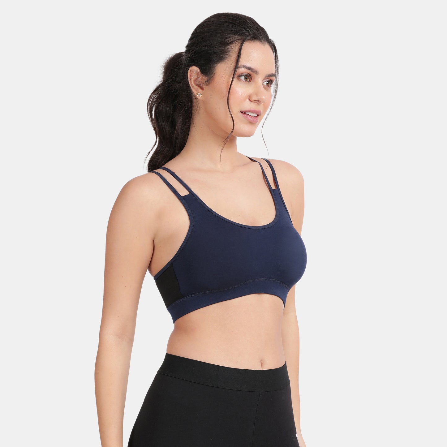 Envie Padded Non-Wired Full Coverage Sports Bra - NVB1068