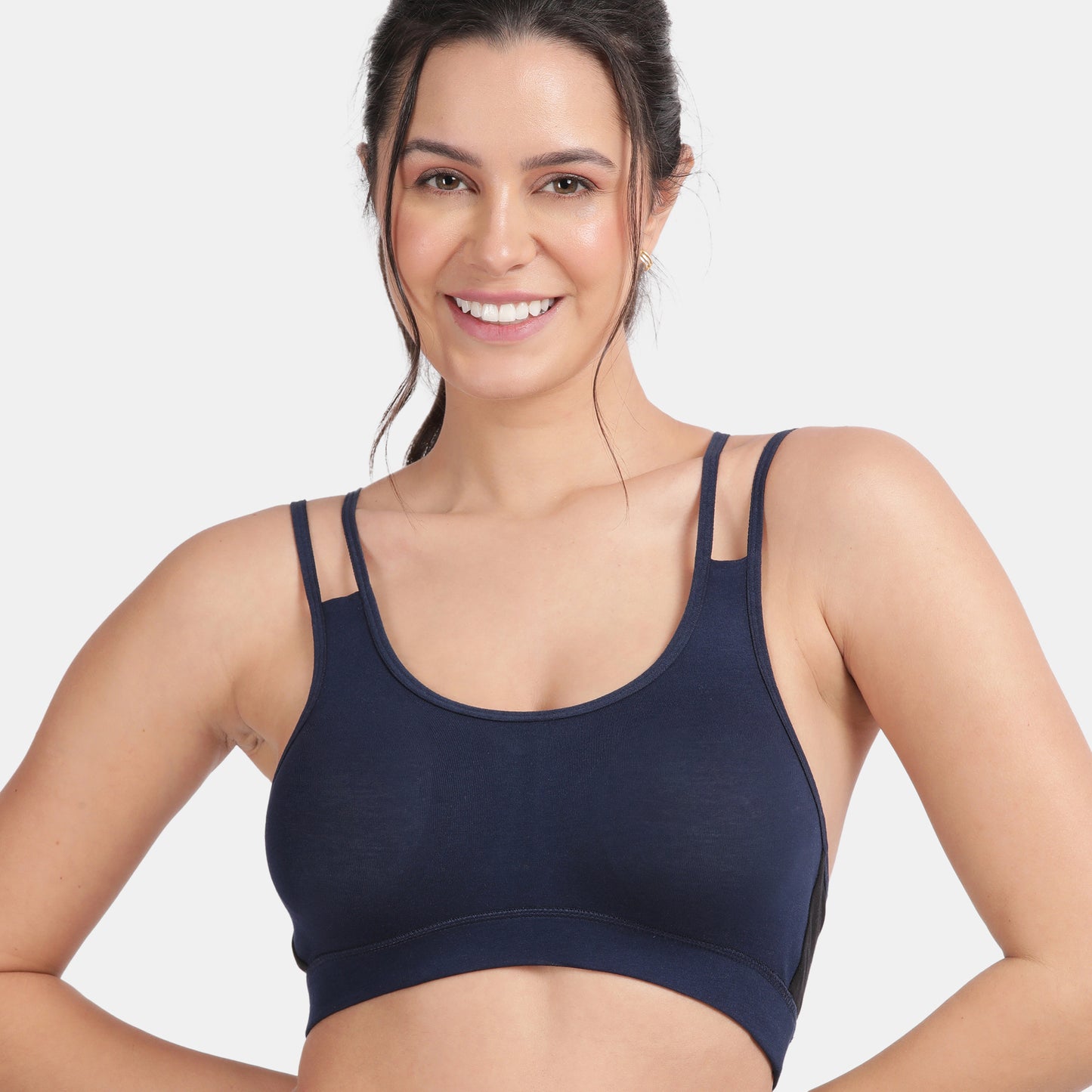 Envie Padded Non-Wired Full Coverage Sports Bra - NVB1068