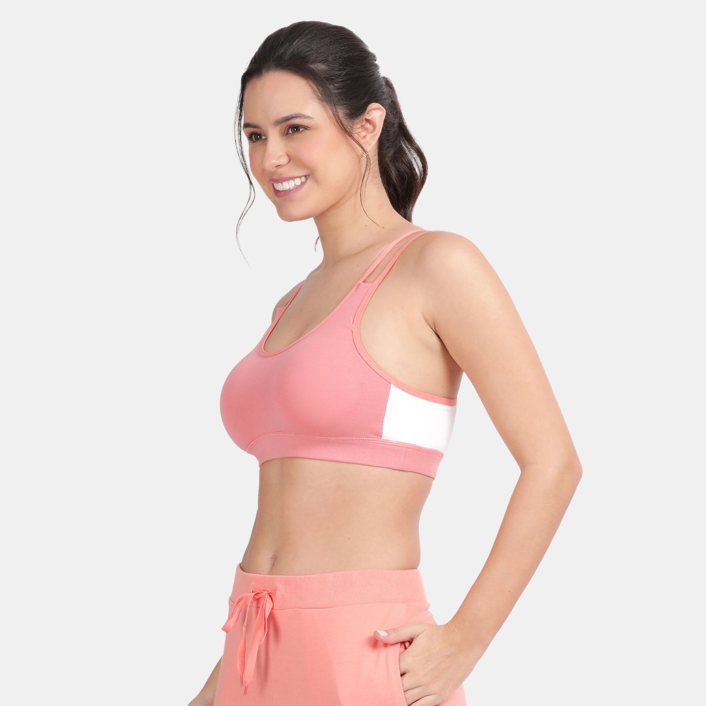 Envie Padded Non-Wired Full Coverage Sports Bra - NVB1068