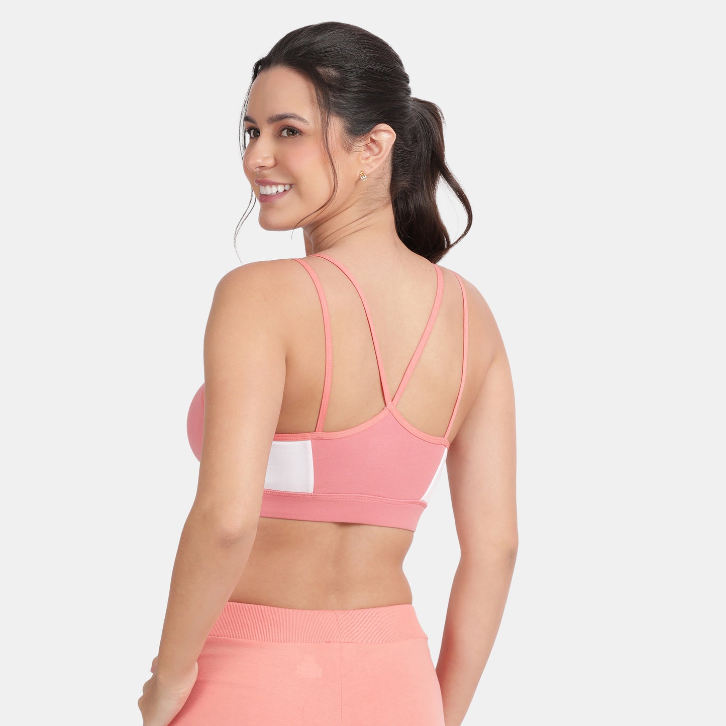 Envie Padded Non-Wired Full Coverage Sports Bra - NVB1068