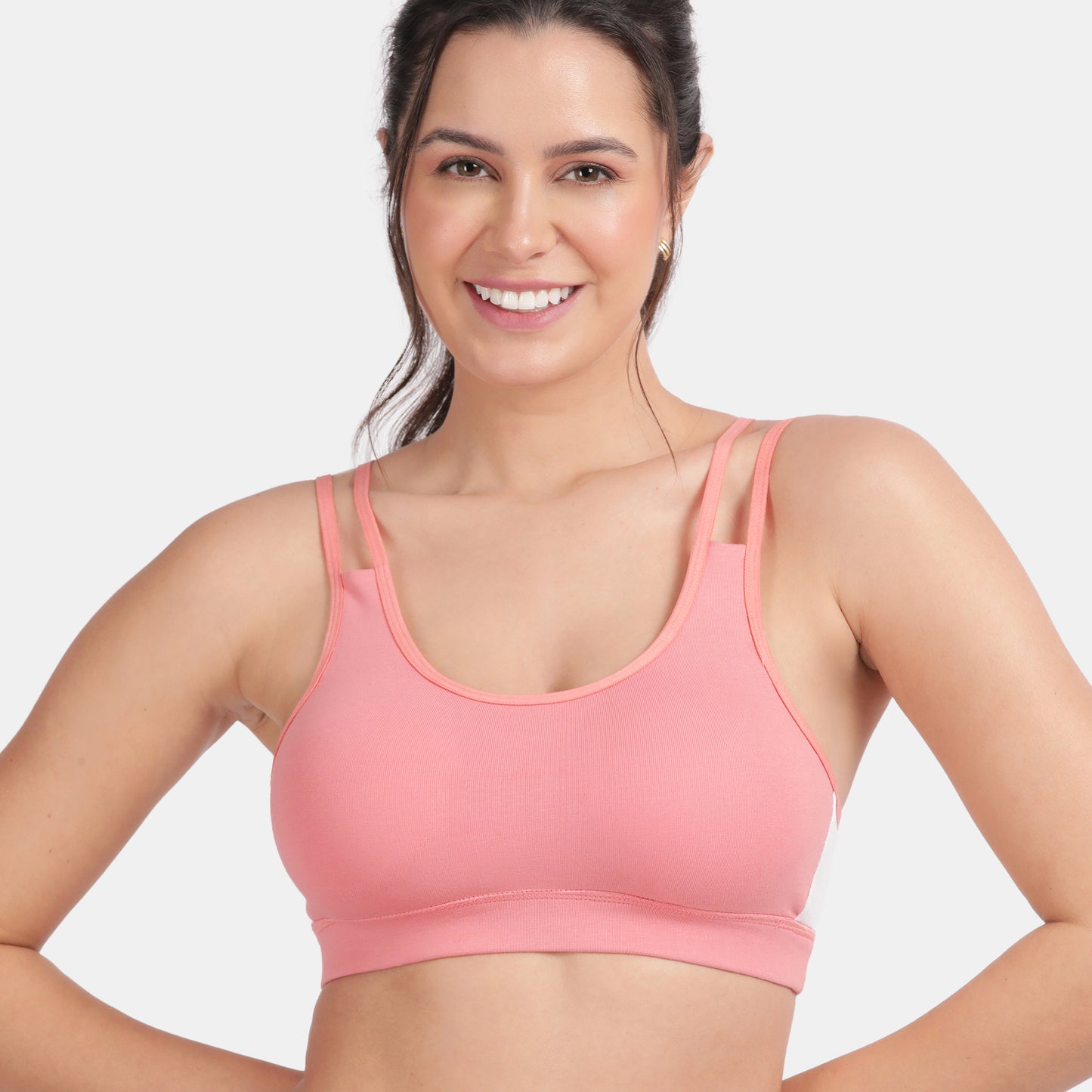 Envie Padded Non-Wired Full Coverage Sports Bra - NVB1068