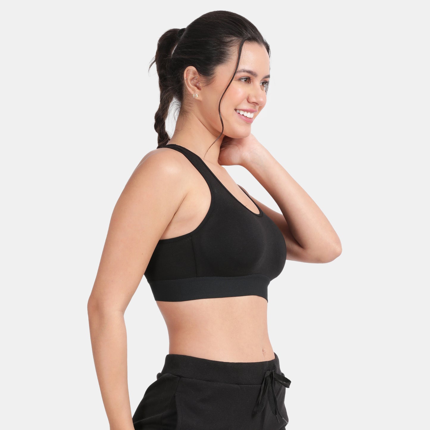 Envie Padded Non-Wired Full Coverage Sports Bra - NVB1070