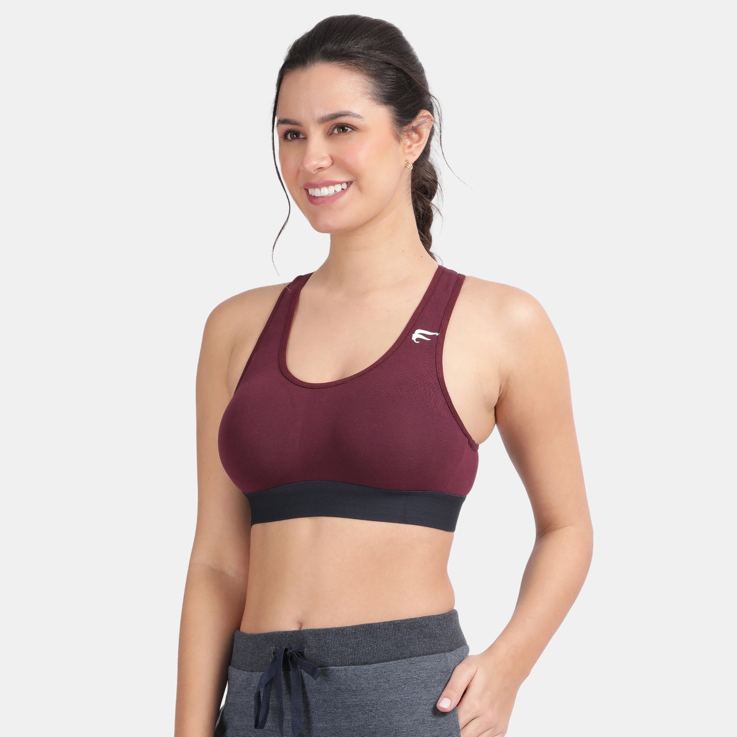 Envie Padded Non-Wired Full Coverage Sports Bra - NVB1070