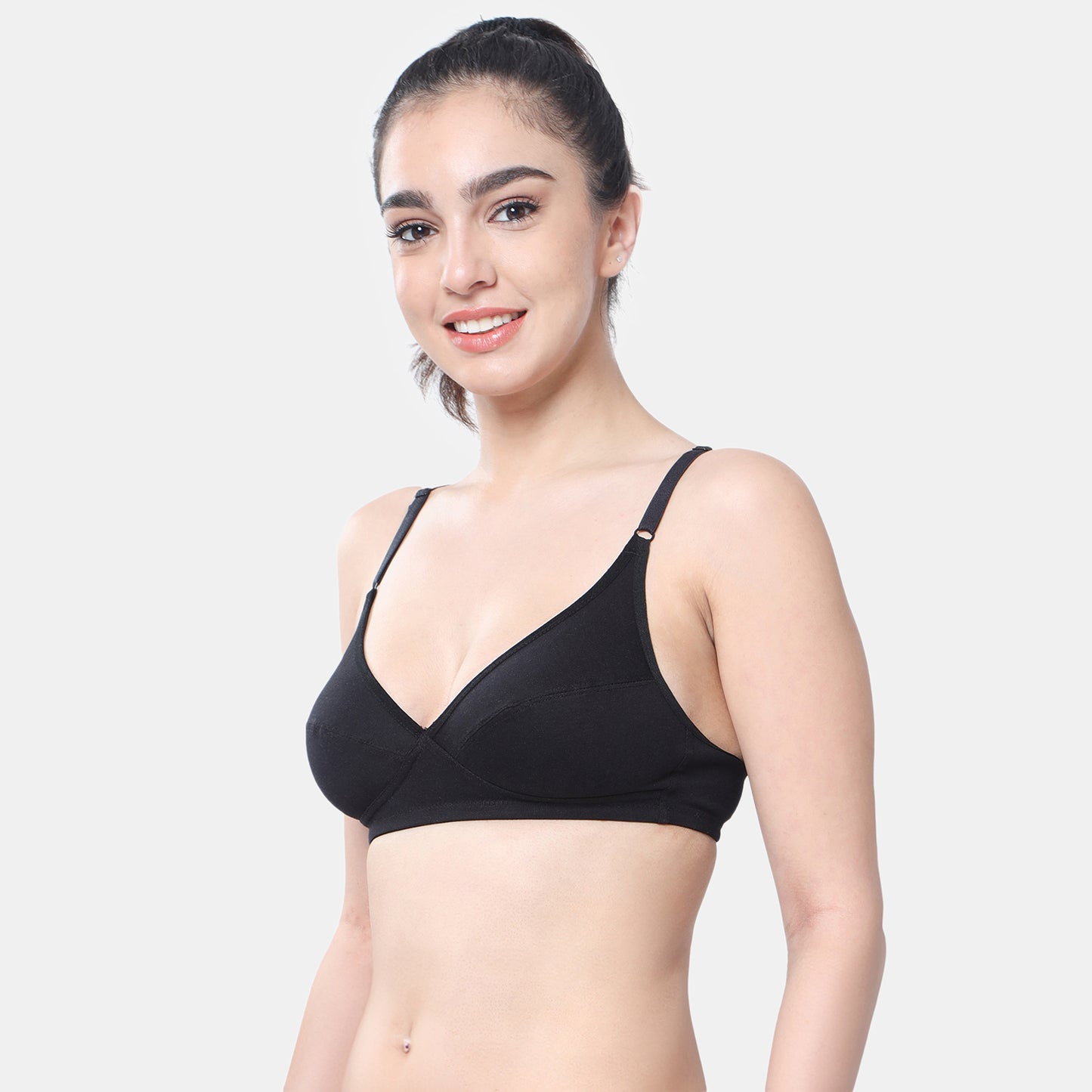 Envie Non-Padded Non-Wired Full Coverage Minimiser Bra - NVB1086