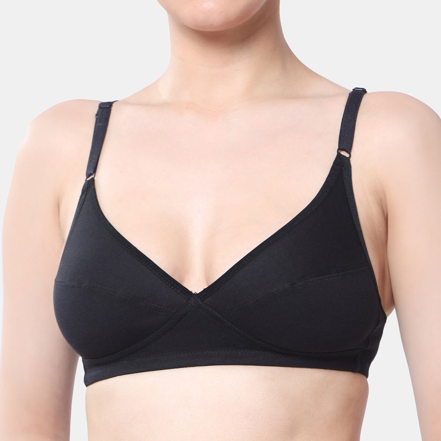 Envie Non-Padded Non-Wired Full Coverage Minimiser Bra - NVB1086