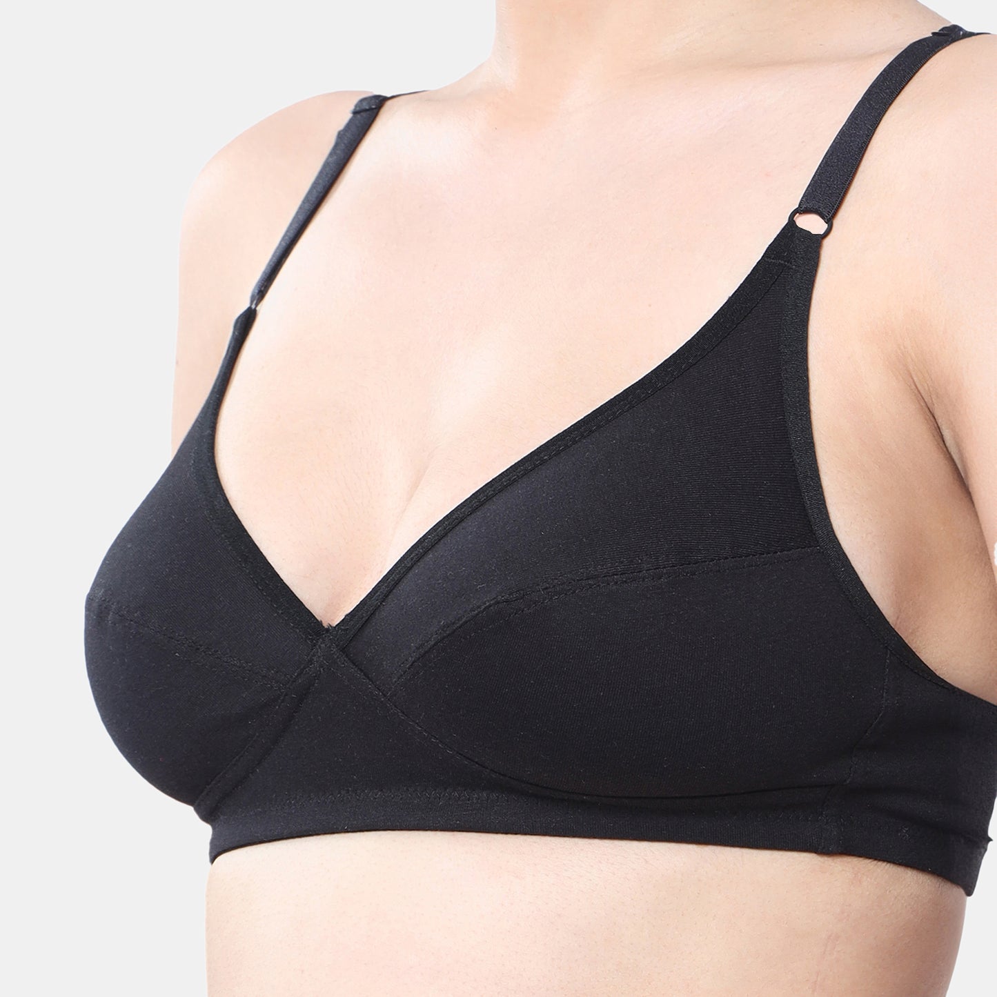 Envie Non-Padded Non-Wired Full Coverage Minimiser Bra - NVB1086