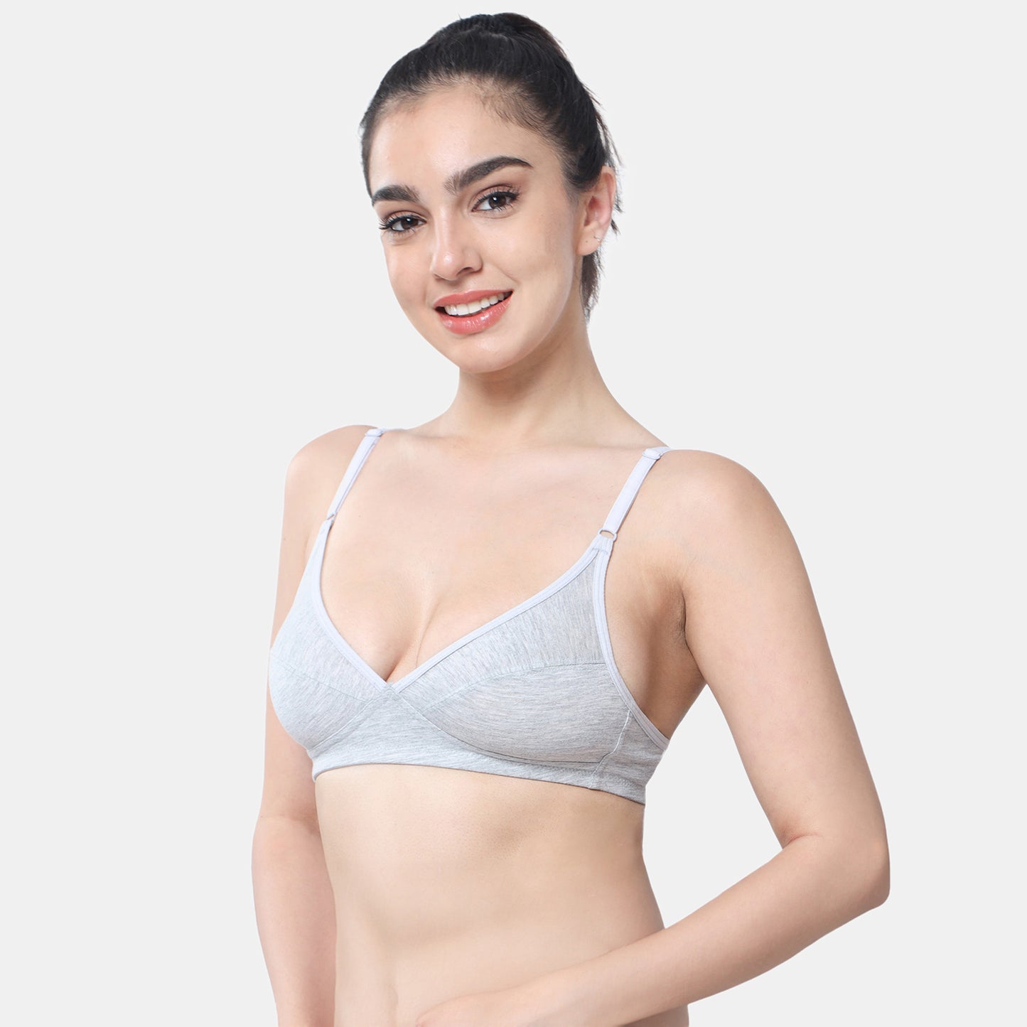 Envie Non-Padded Non-Wired Full Coverage Minimiser Bra - NVB1086