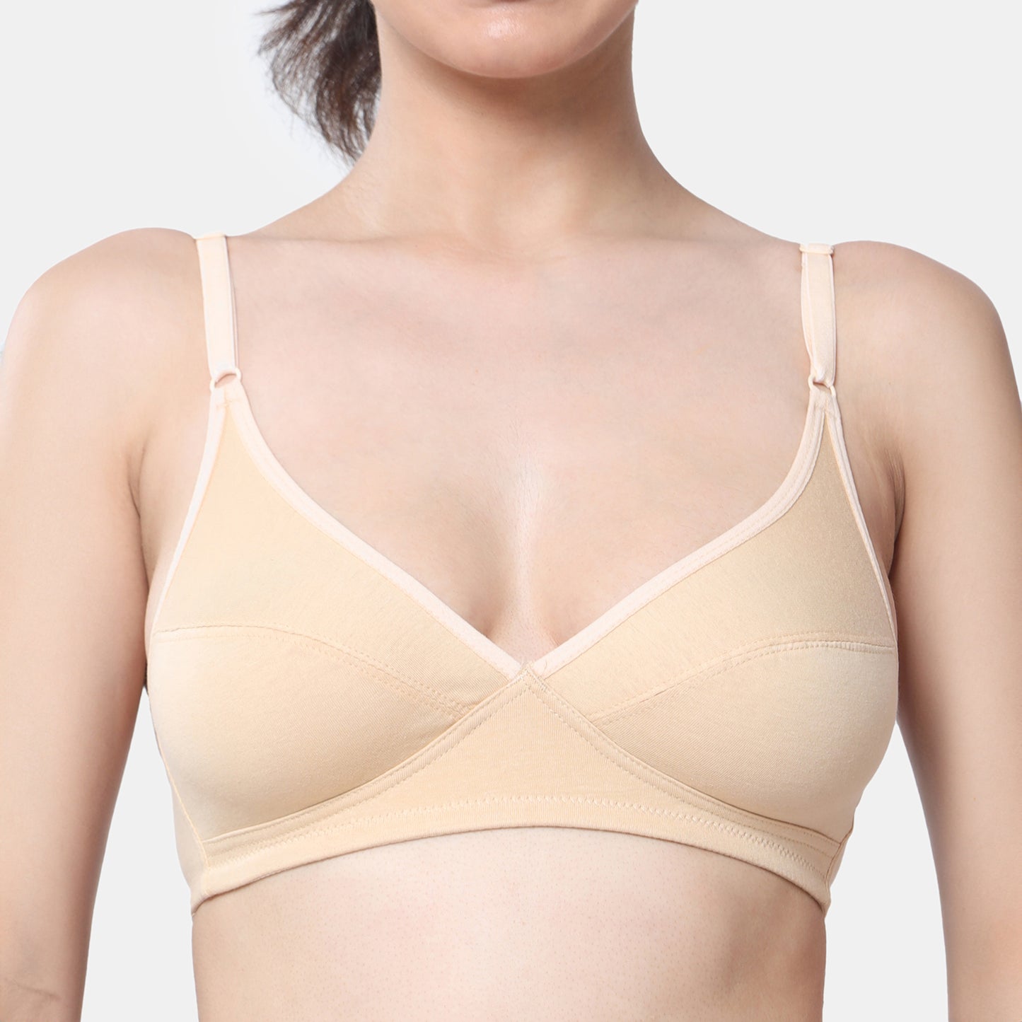 Envie Non-Padded Non-Wired Full Coverage Minimiser Bra - NVB1086