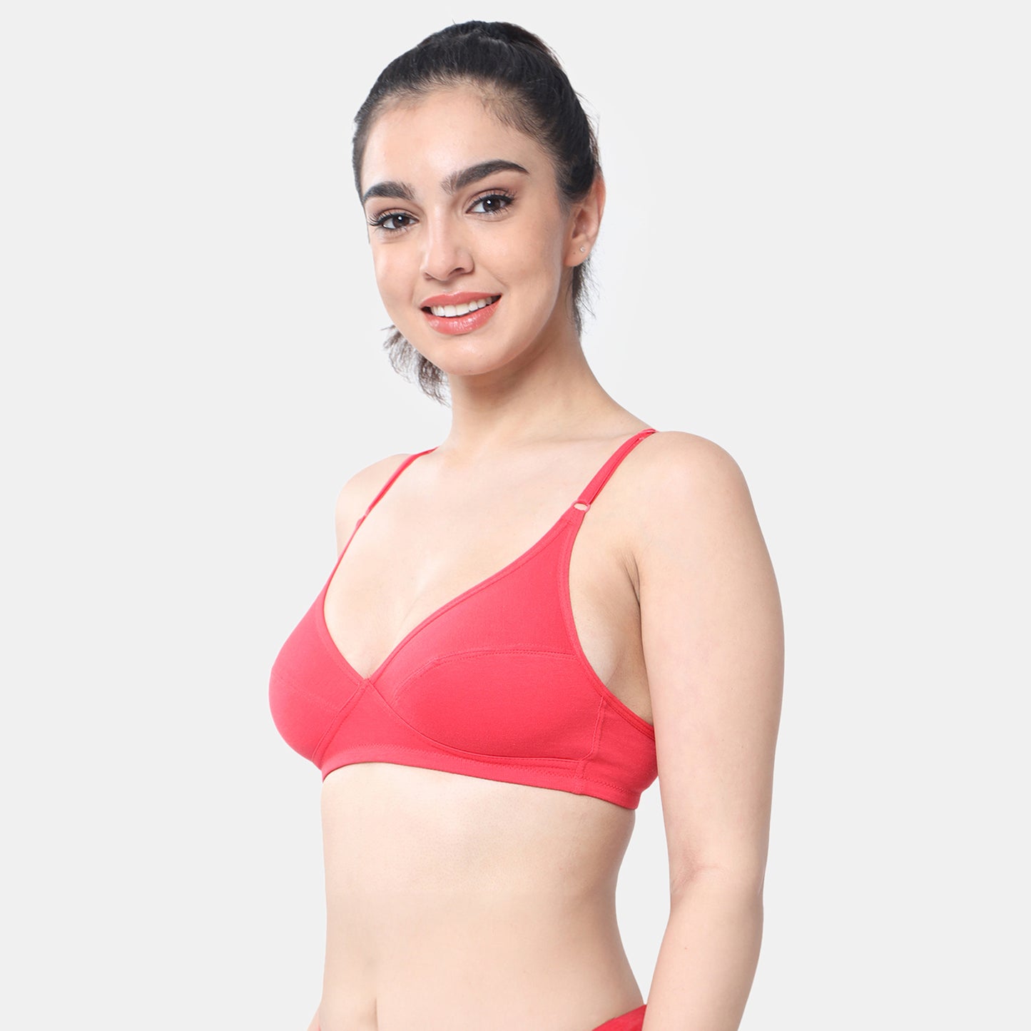 Envie Non-Padded Non-Wired Full Coverage Minimiser Bra - NVB1086