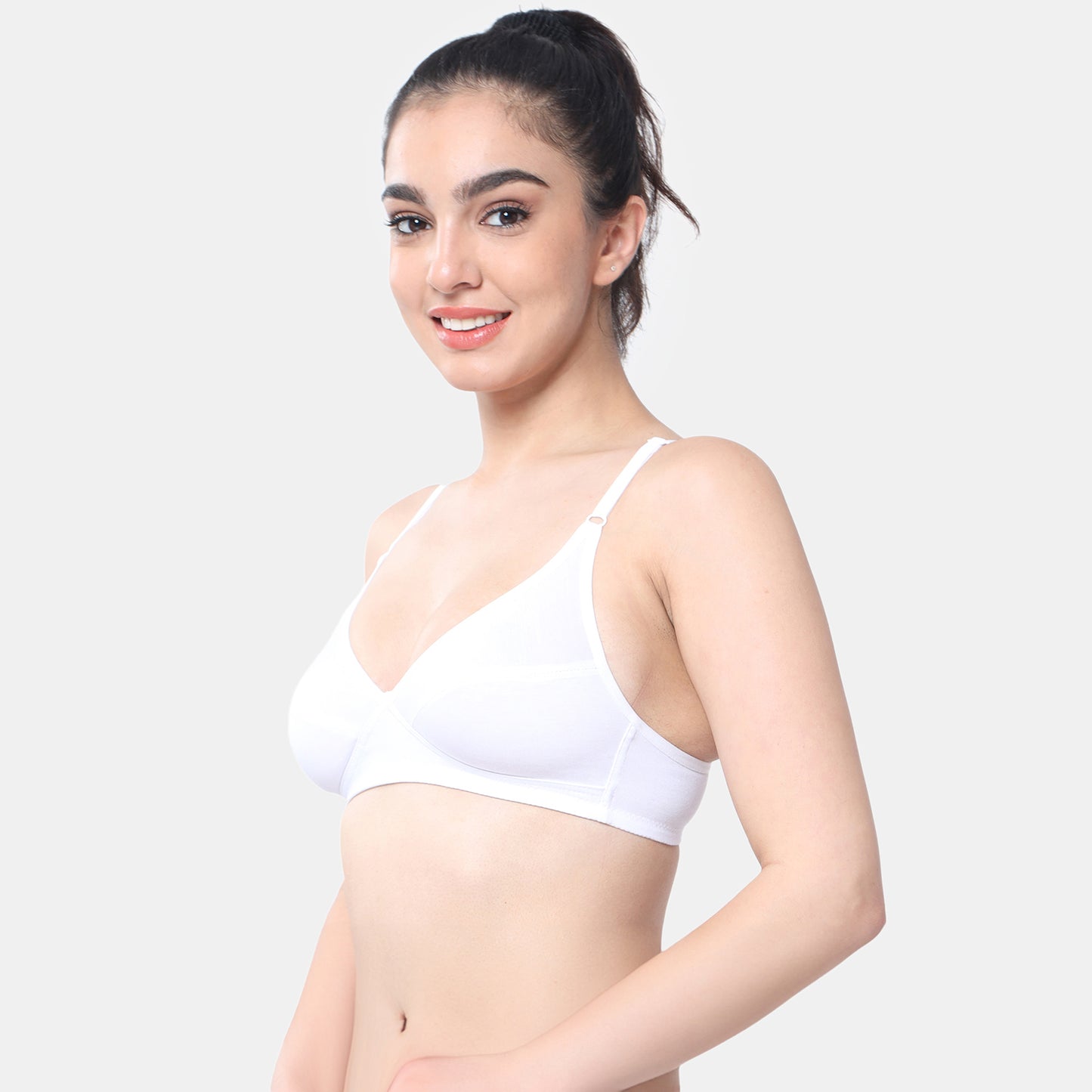 Envie Non-Padded Non-Wired Full Coverage Minimiser Bra - NVB1086